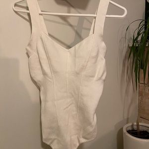 Abercrombie elevated rib body suit